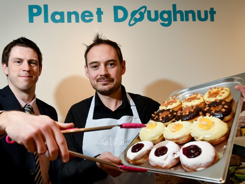 Doughnut lands in Shrewsbury town centre Shropshire Business